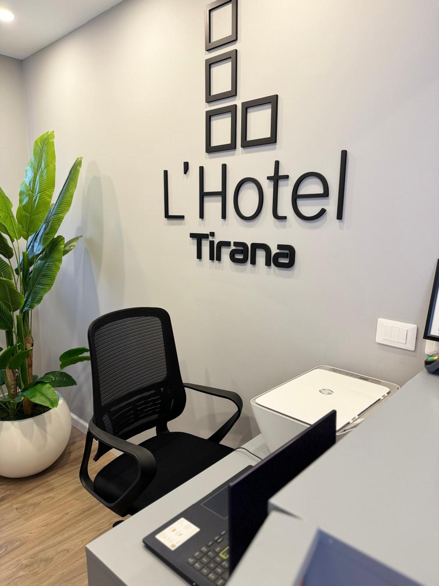 L'Hotel Тирана Екстер'єр фото